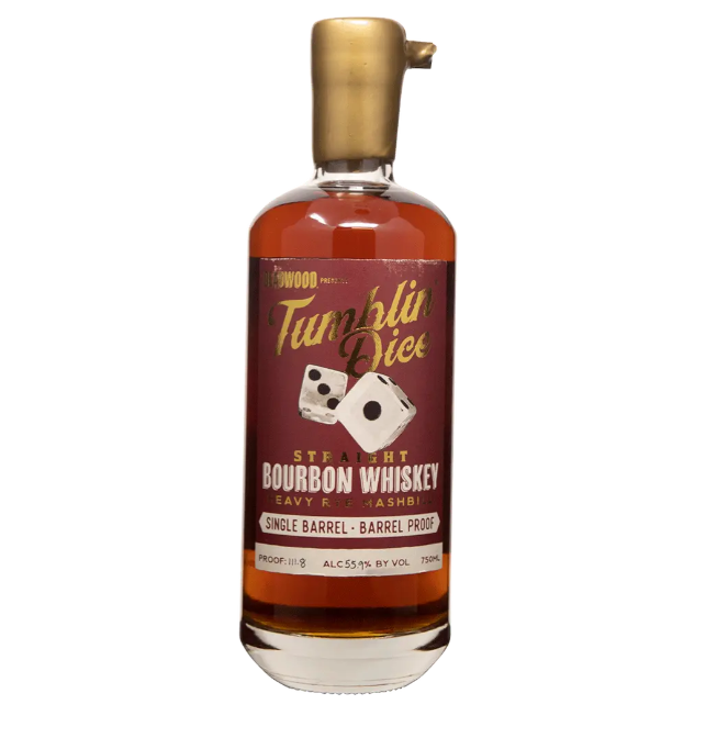 Deadwood Tumblin Dice Barrel Proof Single Barrel Bourbon Barrel Select