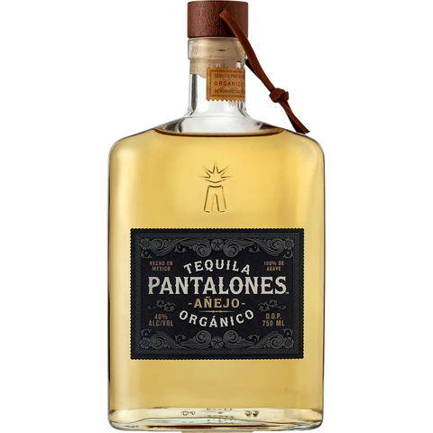 Tequila Pantalones Añejo Organico 100% Agave, aged 15 months in American Oak Barrels. Organic Añejo Tequila with vanilla, butterscotch, and brown sugar notes. Sam Liquor Store California Tequila Pantalones Añejo Organico 100% Agave, aged 15 months in American Oak Barrels. Organic Añejo Tequila with vanilla, butterscotch, and brown sugar notes. Sam Liquor Store California