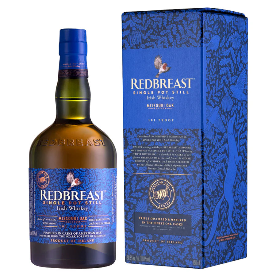 Redbreast Missouri Oak Edition Single Pot Irish Whiskey