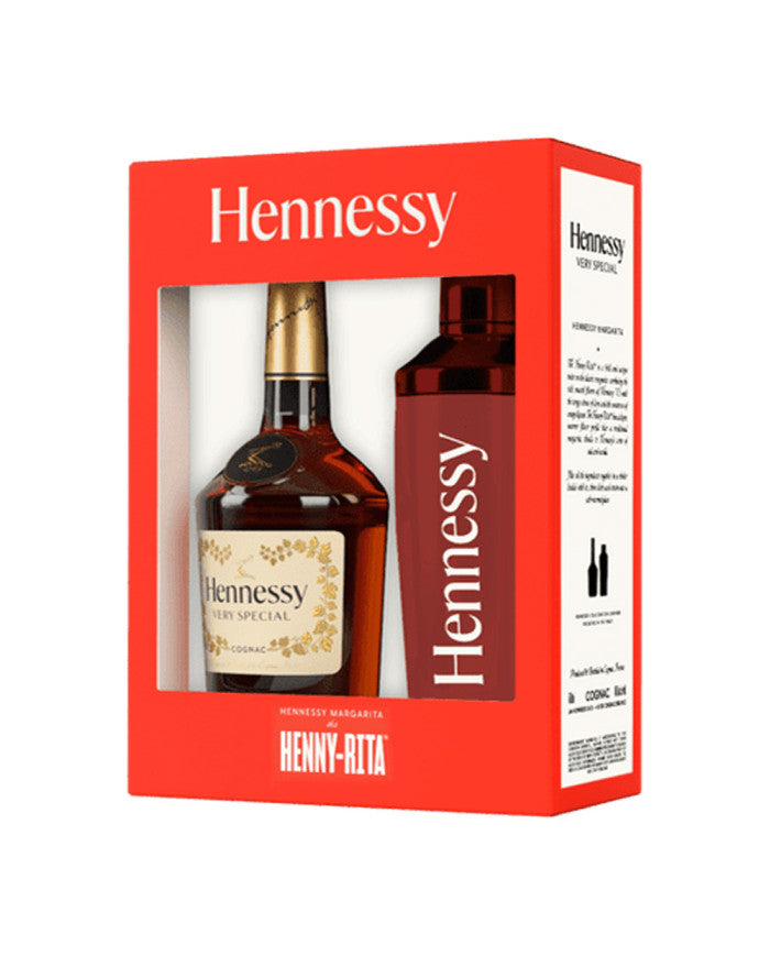 Cognac Hennessy VS Coffret Henny-Rita avec shaker