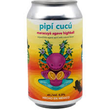 Pipí Cucú Maracuyá Agave Highball 24PK Pipí Cucú Maracuyá Agave Highball 24PK