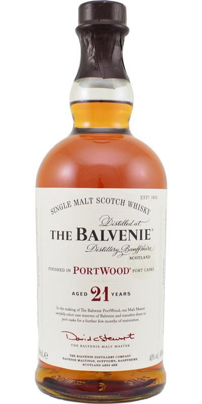 The Balvenie 21 Yr Port Wood