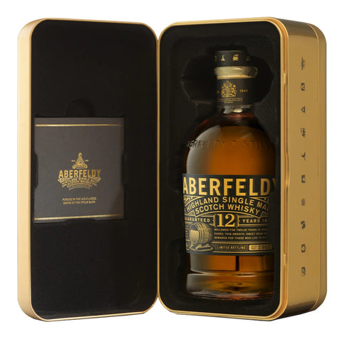 Aberfeldy 12 Year Old Gold Bar Limited Edition Aberfeldy 12 Year Old Gold Bar Limited Edition