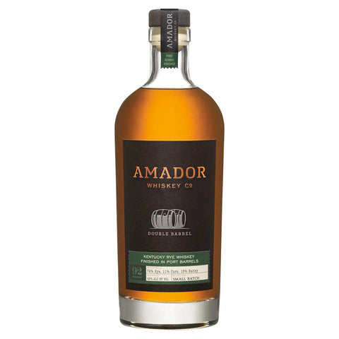 Amador Double Barrel Port Finish Rye Amador Double Barrel Port Finish Rye