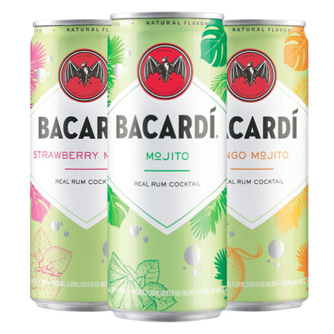Bacardí Mojito Cocktail Variety 6pk Bacardí Mojito Cocktail Variety 6pk