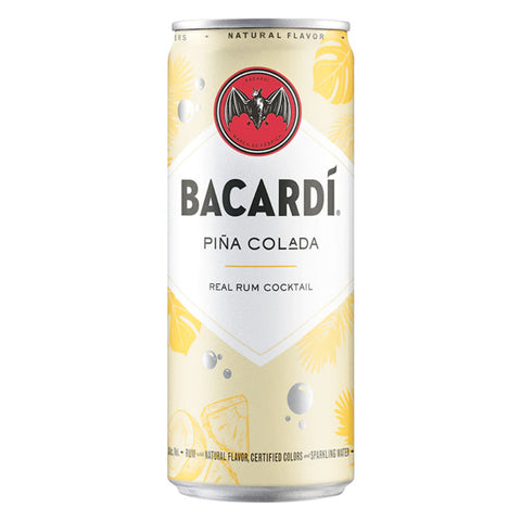 Bacardí Piña Colada Rum Cocktail 4pk Bacardí Piña Colada Rum Cocktail 4pk