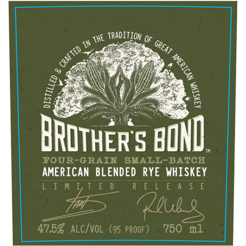 Brother’s Bond American Blended Rye Whiskey By Ian Somerhalder & Paul Wesley Brother’s Bond American Blended Rye Whiskey By Ian Somerhalder & Paul Wesley