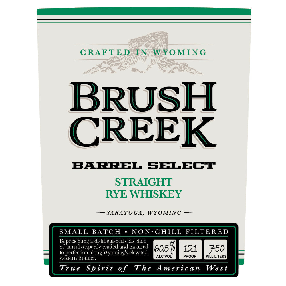 Brush Creek Barrel Select Rye