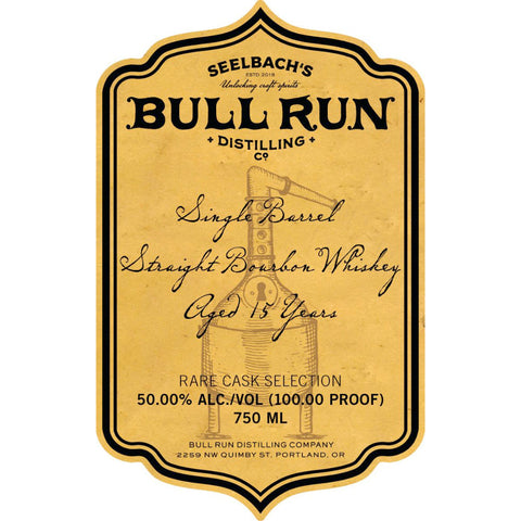 Bull Run 15 Year Old Single Barrel Straight Bourbon Bull Run 15 Year Old Single Barrel Straight Bourbon