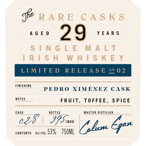 Bushmills The Rare Casks Limited Release No. 02 Bushmills The Rare Casks Limited Release No. 02