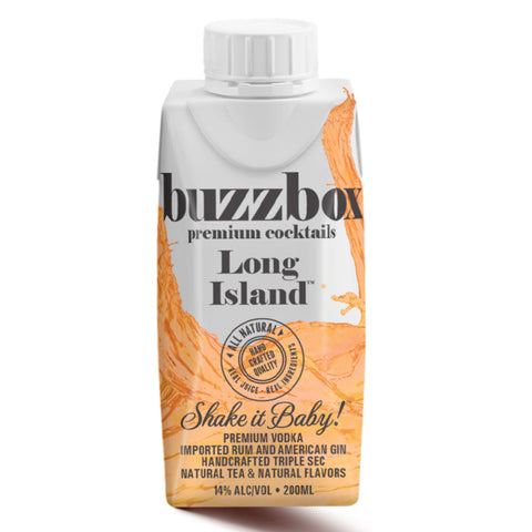Buzzbox Long Island Cocktail 4PK Buzzbox Long Island Cocktail 4PK