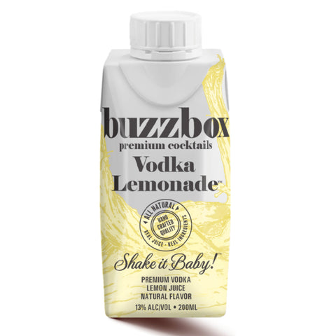 Buzzbox Vodka Lemonade Cocktail 4PK Buzzbox Vodka Lemonade Cocktail 4PK