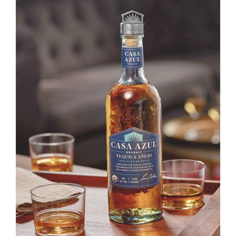 Casa Azul Organic Tequila Añejo by Eiza González Casa Azul Organic Tequila Añejo by Eiza González