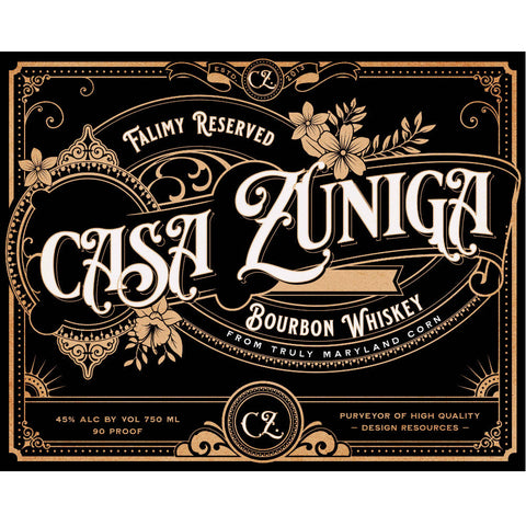 Casa Zuniga Bourbon Whiskey Casa Zuniga Bourbon Whiskey