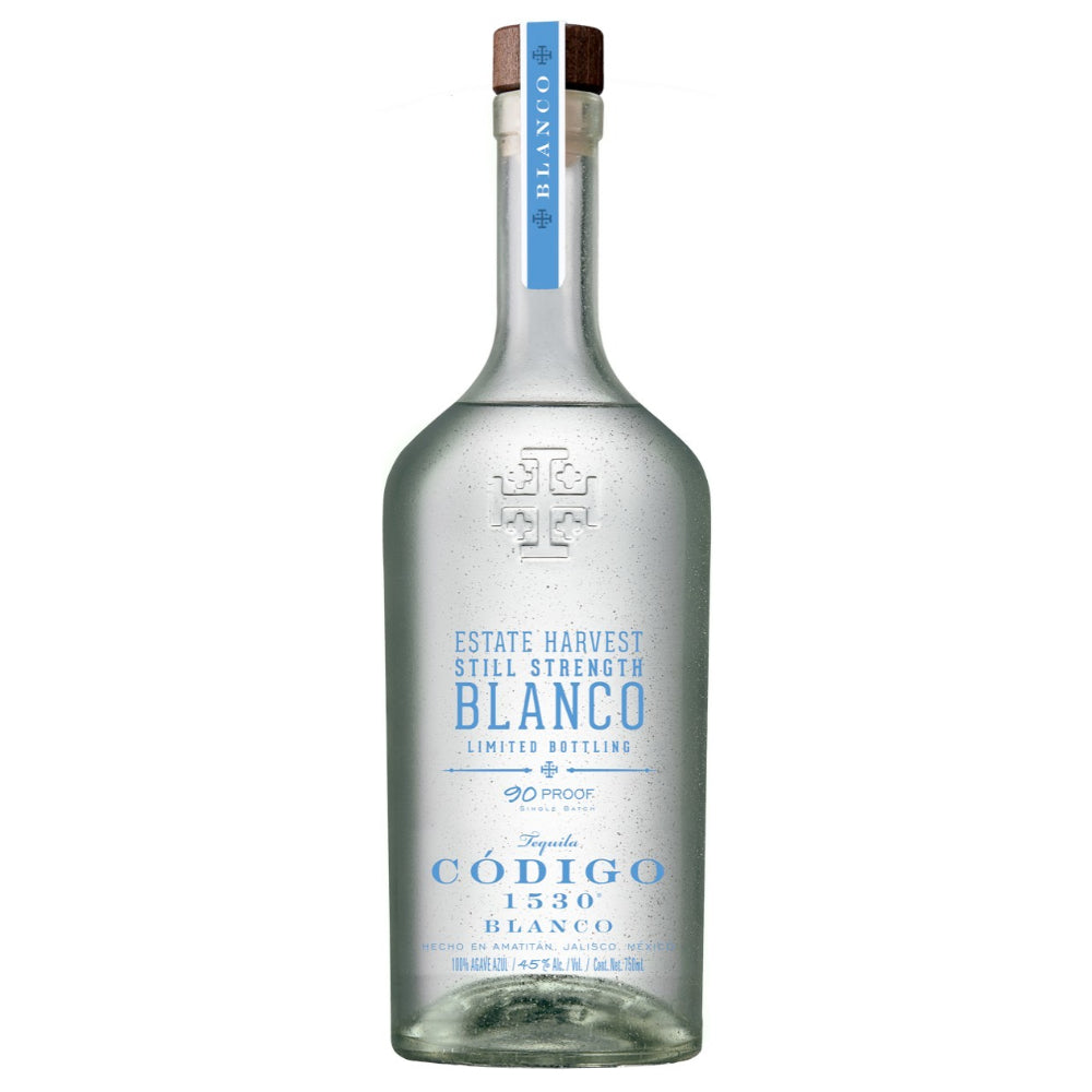 Código 1530 Estate Harvest Still Strength Blanco Tequila