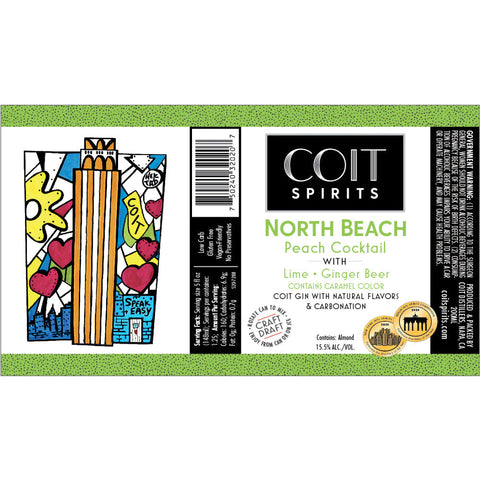 Coit Spirits North Beach Peach Cocktail Coit Spirits North Beach Peach Cocktail