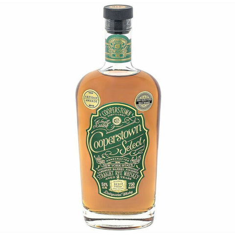 Cooperstown Select Straight Rye Whiskey Cooperstown Select Straight Rye Whiskey