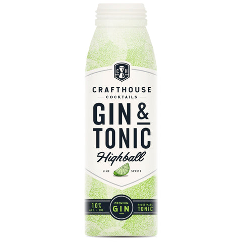 Crafthouse Cocktails Gin & Tonic Highball 375mL Crafthouse Cocktails Gin & Tonic Highball 375mL