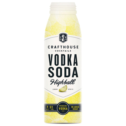 Crafthouse Cocktails Vodka Soda Highball 375mL Crafthouse Cocktails Vodka Soda Highball 375mL