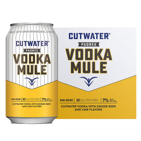 Cutwater Spirits San Diego Padres Vodka Mule Cutwater Spirits San Diego Padres Vodka Mule
