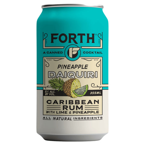 Forth Pineapple Daiquiri Canned Cocktail 4pk Forth Pineapple Daiquiri Canned Cocktail 4pk
