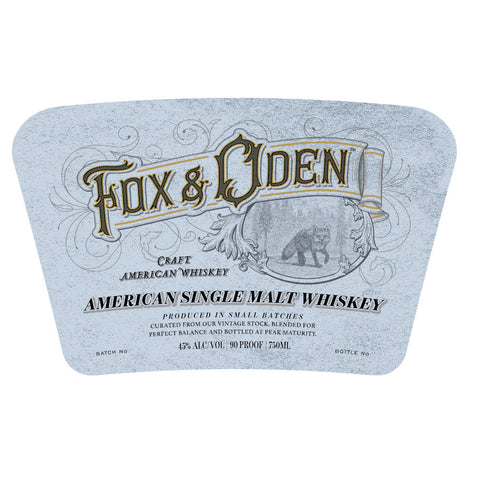 Fox & Oden American Single Malt Whiskey Fox & Oden American Single Malt Whiskey