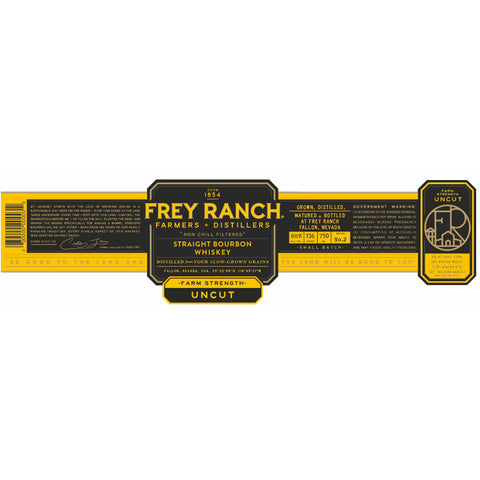 Frey Ranch Farm Strength Uncut Straight Bourbon Frey Ranch Farm Strength Uncut Straight Bourbon