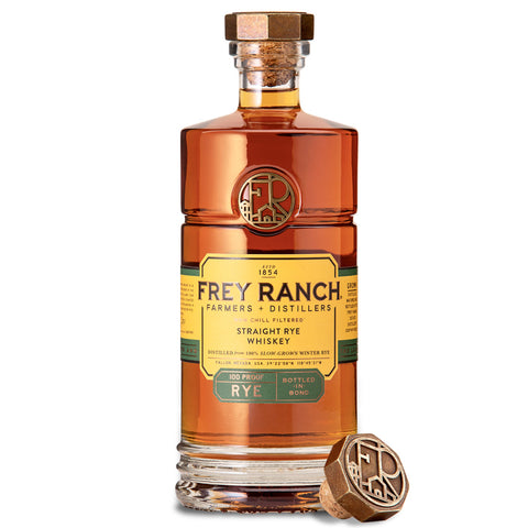 Frey Ranch Straight Rye Whiskey Bottled In Bond Frey Ranch Straight Rye Whiskey Bottled In Bond