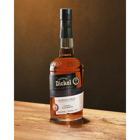 George Dickel x Leopold Bros Three Chamber Rye Collaboration Blend 2022 Release George Dickel x Leopold Bros Three Chamber Rye Collaboration Blend 2022 Release