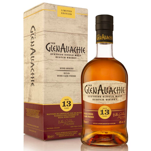 GlenAllachie 13 Years Old Rioja Wine Cask Finish GlenAllachie 13 Years Old Rioja Wine Cask Finish