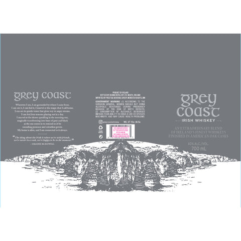 Grey Coast Irish Whiskey Grey Coast Irish Whiskey