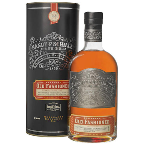Handy & Schiller Barreled Old Fashioned Pre-mixed Cocktails Buffalo Trace  Handy & Schiller Barreled Old Fashioned Pre-mixed Cocktails Buffalo Trace