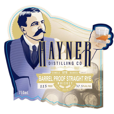 Hayner Distilling Barrel Proof Straight Rye Hayner Distilling Barrel Proof Straight Rye