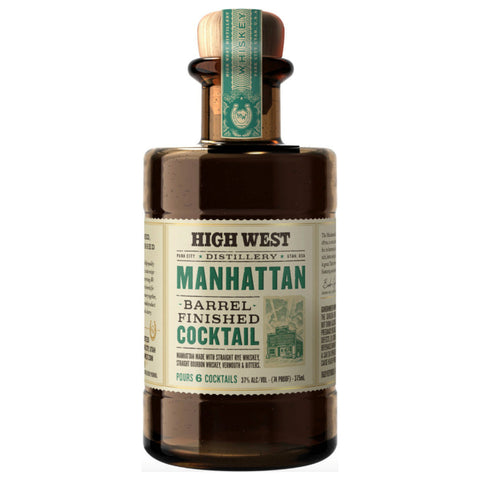 High West Manhattan Barrel Finished Cocktail 375mL High West Manhattan Barrel Finished Cocktail 375mL