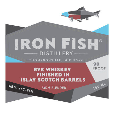 Iron Fish Rye Finished in Scotch Barrels Iron Fish Rye Finished in Scotch Barrels