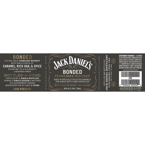 Jack Daniel's Bonded 100 Proof Jack Daniel's Bonded 100 Proof