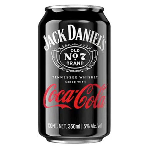 Jack Daniels Coca Cola Canned Cocktail Jack Daniels Coca Cola Canned Cocktail