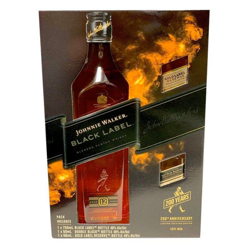Johnnie Walker Black Limited Edition Gift Set Johnnie Walker Black Limited Edition Gift Set