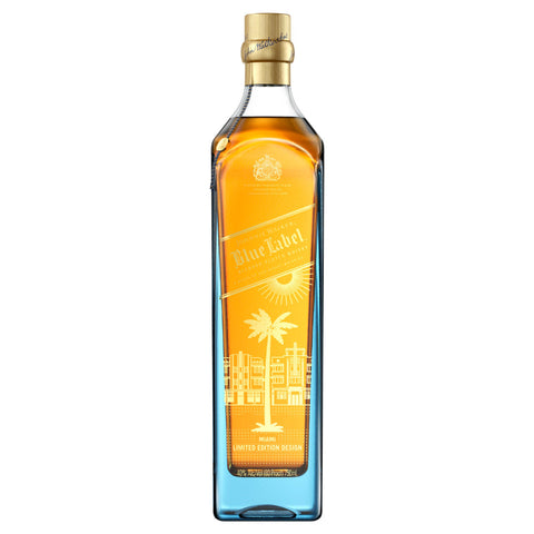 Johnnie Walker Blue Label Miami Limited Edition Design Johnnie Walker Blue Label Miami Limited Edition Design