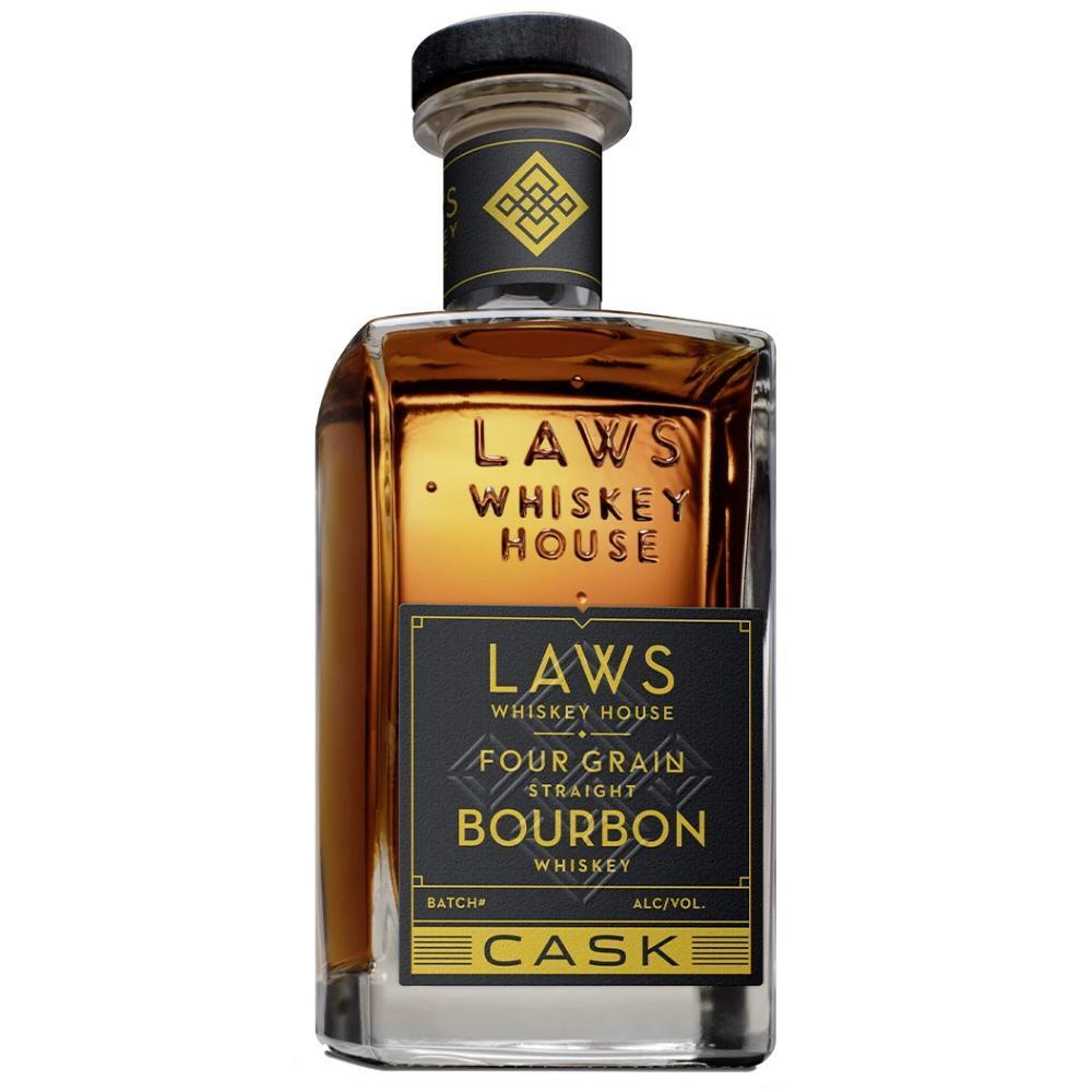 Laws Four Grain Straight Bourbon Cask Strength Bourbon Laws Whiskey House