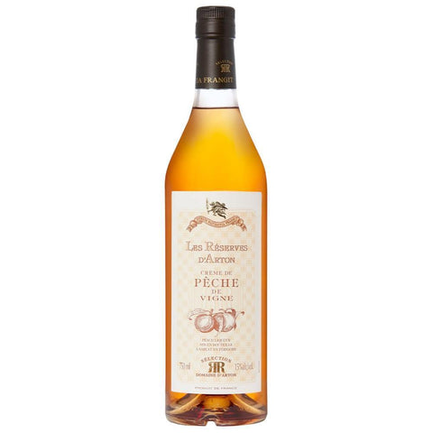 Les Reserves d'Arton Crème de Peche de Vigne Liqueur Les Reserves d'Arton  Les Reserves d'Arton Crème de Peche de Vigne Liqueur Les Reserves d'Arton