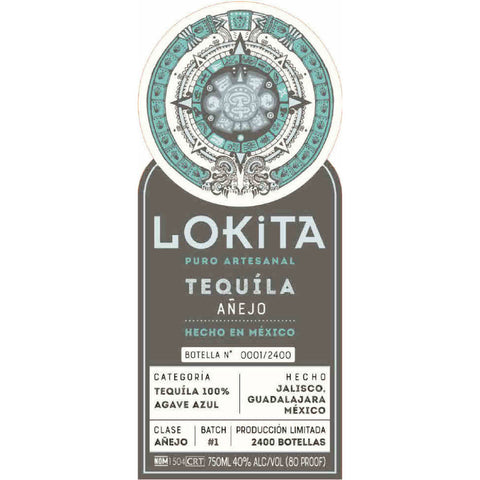 Lokita Añejo Tequila Batch #1 Lokita Añejo Tequila Batch #1