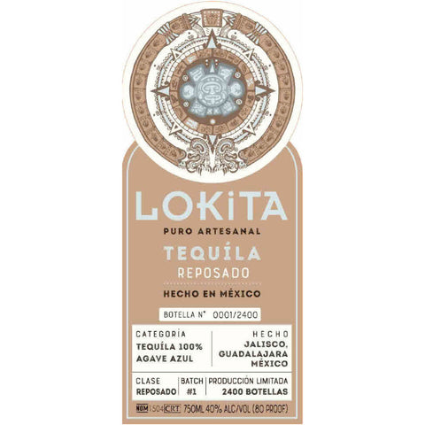 Lokita Reposado Tequila Batch #1 Lokita Reposado Tequila Batch #1
