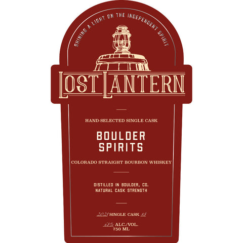 Lost Lantern Boulder Spirits Colorado Straight Bourbon Lost Lantern Boulder Spirits Colorado Straight Bourbon