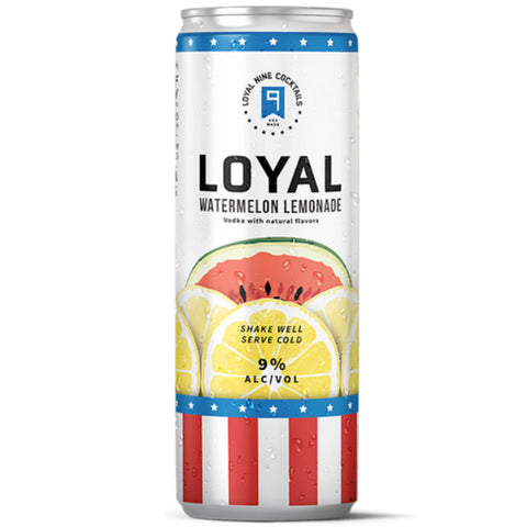 Loyal 9 Cocktails Watermelon Lemonade 4 Pack Loyal 9 Cocktails Watermelon Lemonade 4 Pack