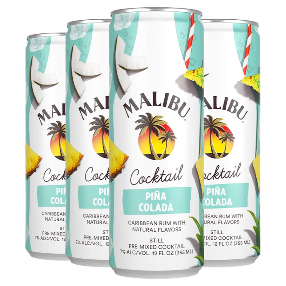 Malibu Piña Colada Canned Cocktails