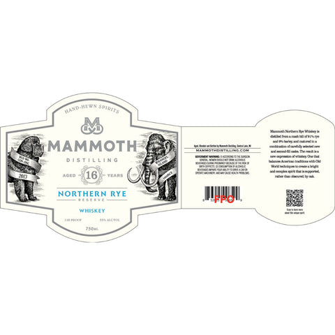 Mammoth 16 Year Old Northern Rye Reserve Mammoth 16 Year Old Northern Rye Reserve