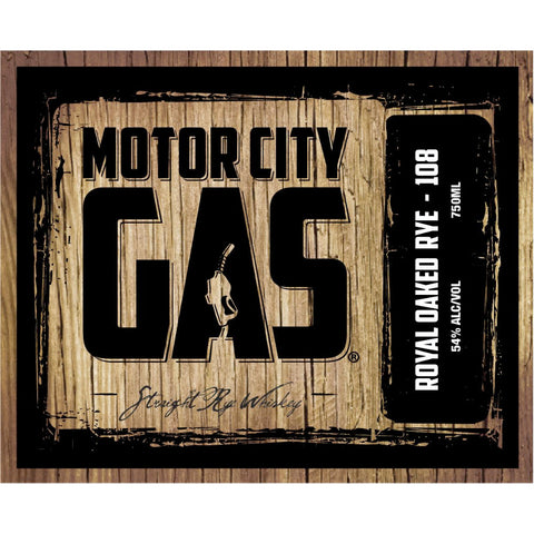Motor City Gas Royal Oaked Straight Rye - 108 Motor City Gas Royal Oaked Straight Rye - 108
