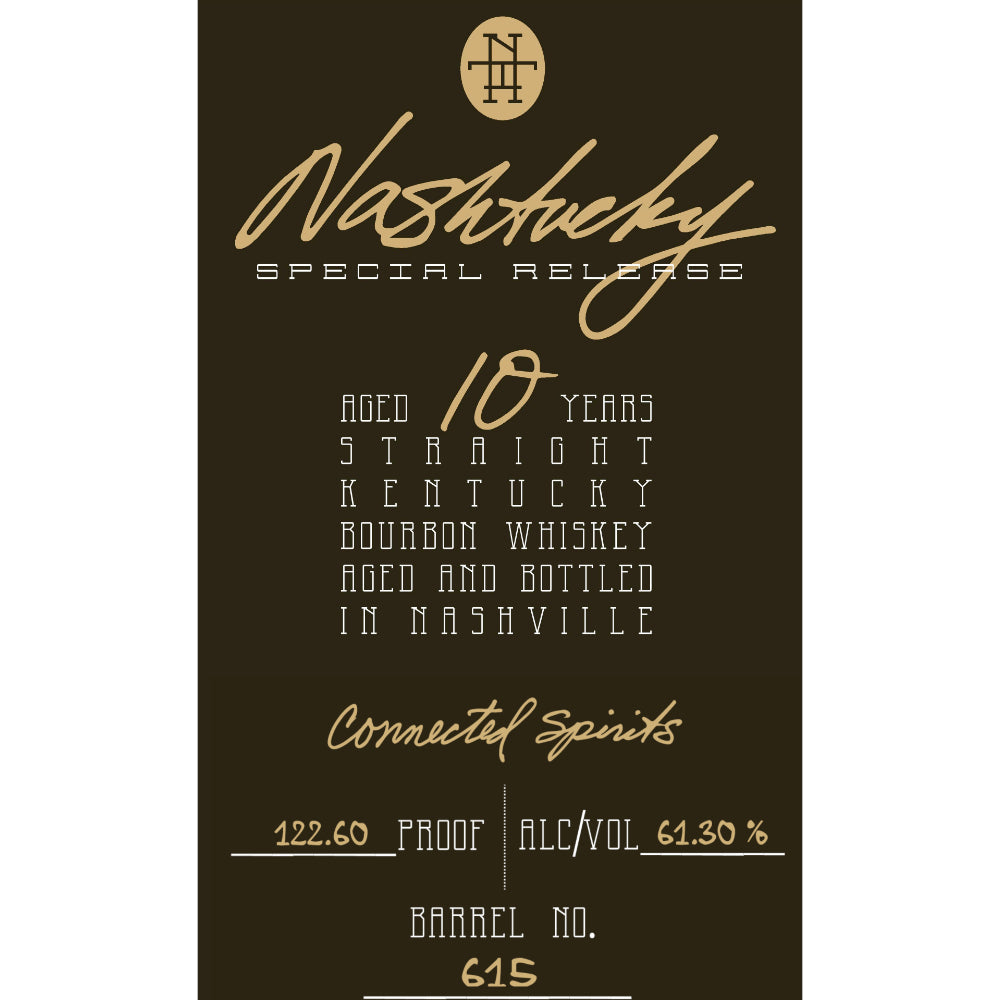 Nashtucky 10 Year Old Straight Kentucky Bourbon