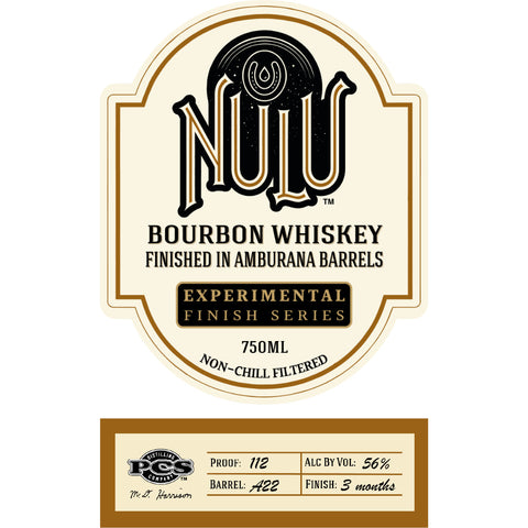 Nulu Amburana Barrel Finished Bourbon Nulu Amburana Barrel Finished Bourbon